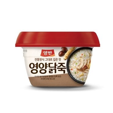  전통방식 그대로 깊은 맛을 담은 동원 양반 영양 닭죽