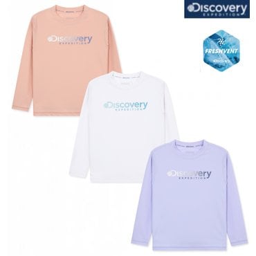 디스커버리키즈 25SS  키즈 프레시벤트 에센셜 빅로고 래쉬가드 DKSW51053