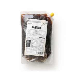 행복한맛남 우동육수 2kg 밀푀유나베 쯔유소스 우동쯔유