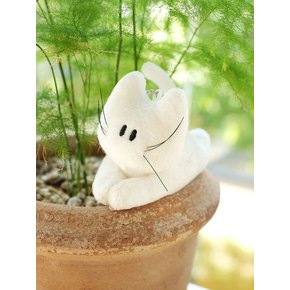 MIAOW CAT WHITE MAGNET DOLL KEYCHAIN