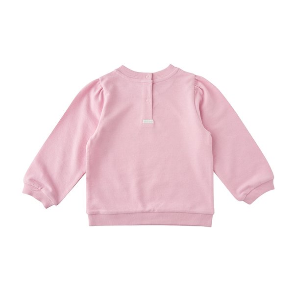 [여주점] [오프라벨 여주점] 밍크뮤 (PK) 리본자수프릴스웨트셔츠 (35115-334-04)