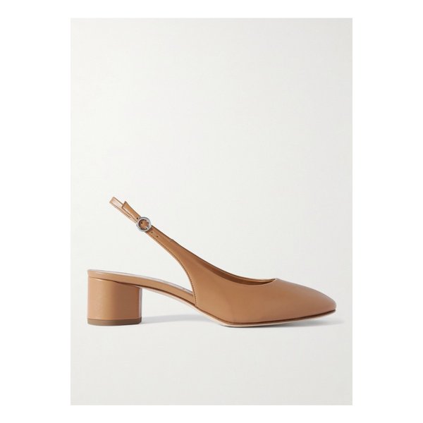 에이디 로미 가죽 슬링백 펌프스 카멜 1647597351811630