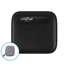 [정품판매점] 마이크론 크루셜 X6 Portable SSD 1TB 외장SSD 대원CTS