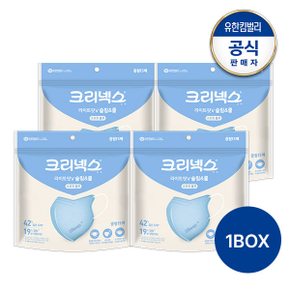 라이트핏V 마스크 소프트블루 중형 15pX4개(60매)