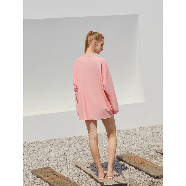 유어셀프 루즈핏 래쉬가드 - Pink