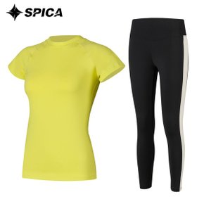 스피카 요가복세트 티셔츠 요가레깅스 SPA531840