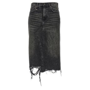 [알13] Womens Skirt R13WD100D239DARVINBLACK Black