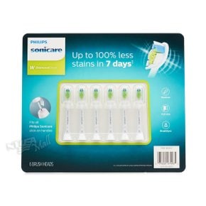 필립스 소닉케어 전동칫솔 브러시 헤드 6개 Philips Sonicare DIAMOND CLEAN BRUSH HEADS