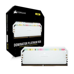 커세어 DDR5-5600 CL36 Dom RGB WHITE 16x2 (A4)