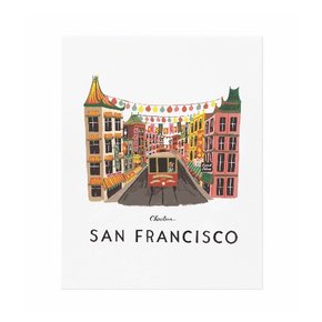 [Rifle Paper Co.] San Francisco Art Print 2 size