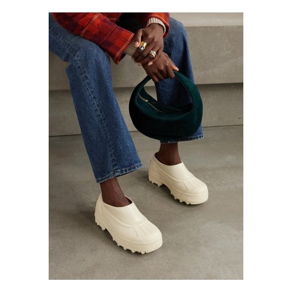 프로엔자슐러 소렐 카리부 고무 가죽 플랫폼 뮬 에크루 1647597352609613