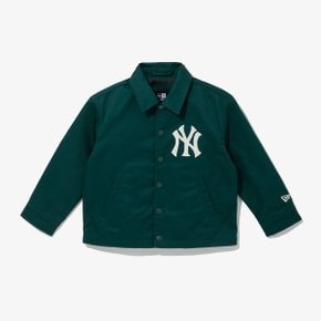 [키즈] MLB 코튼 코치 뉴욕 양키스 재킷 다크 그린13679506
