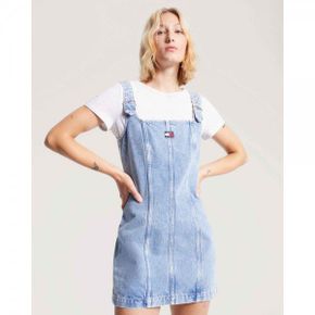 4140343 Tommy Hilfiger Buckle Mini Dress - Denim Light