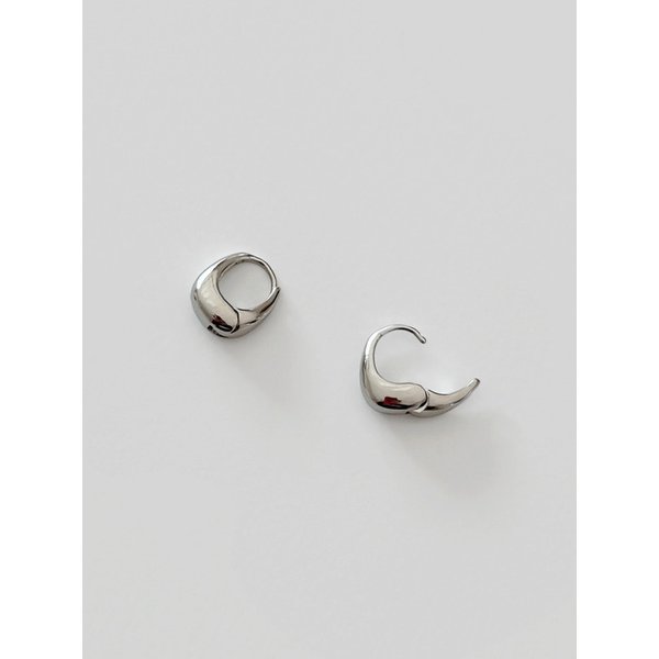 bag one touch earrings (2colors)