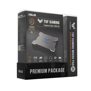 아수스 TUF 게이밍 캡처 BOX-FHD120-PAD 1080p 120Hz PS5 스위치 맥 윈도우 OBS USB 3.2