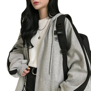 여성 캐주얼 오버핏 점퍼 자켓 후드집업 S19