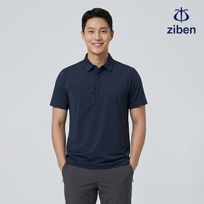 근무복 여름 반팔티 카라 티셔츠 상의 작업복 ZB-T2534