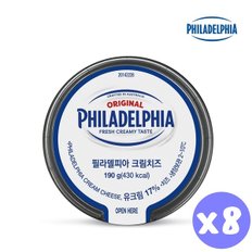 동서 필라델피아 크림치즈 190gx8 총 1.52kg