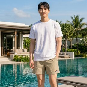 남성 여름 초경량 바스락 밴딩 반바지 쇼츠 아웃도어 생활방수 빅사이즈  1016M_P428108192