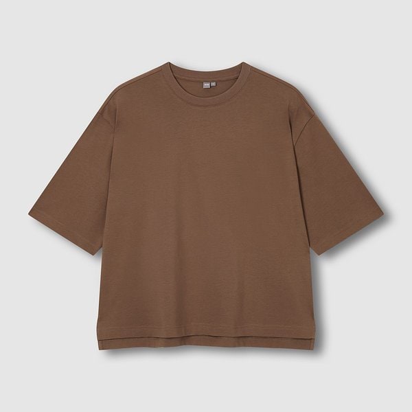여 스마트 코튼 루즈핏 5부 티셔츠 J116201071071