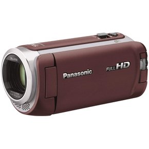 파나소닉 HD 비디오 카메라 64GB 와이프 촬영 고배율 90배 줌 브라운 HC-W590M-T