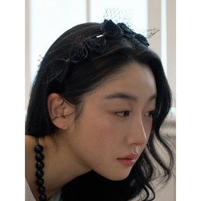 네트 믹스 리본 헤어밴드 JP-26-086HB