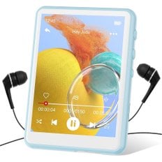 MECHEN 64GB MP3 Bluetooth5.0 2.4 FM 플레이어 디지털 오디오 플레이어 초경량 미니 음악