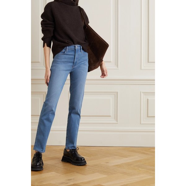 Le Sylvie High-rise Slim-leg Jeans 미드 데님 34344356236613832