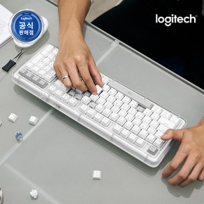 로지텍 코리아 ALTO KEYS K98M 블루투스 무선 기계식 키보드 오프화이트