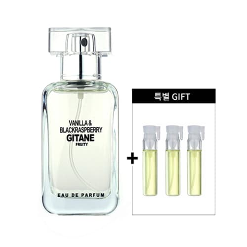 [바닐라블랙라즈베리] 프루티베리바닐라 남녀공용 명품니치 EDP30ml 바이알3병아카시아추가