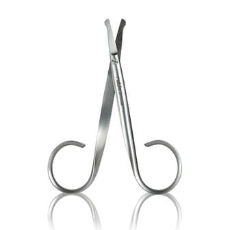 루비스 스위스 절삭력 콧털가위 SCISSORS DUCK 1F003