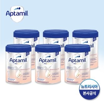 압타밀 [해외무료배송] 압타밀 프로푸트라 HMO 1단계 800g x 6통 세트