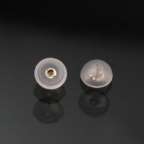 14K GOLD 실리콘 귀걸이 뒷마개 한쌍