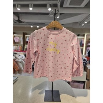 래핑차일드 [파주점] (PK) 체리리본 그래픽   티셔츠  8612933171