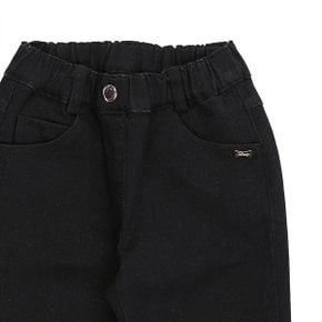 블랙  일자 팬츠(T14KAP040)