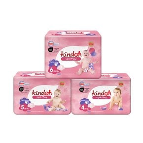 프리미엄 뉴 업앤플레이 팬티형 기저귀 4단계 ~ 6단계 1BOX(3팩)