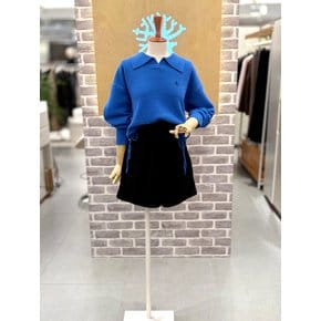 로고자수 카라 니트(LC61EYKN614X)
