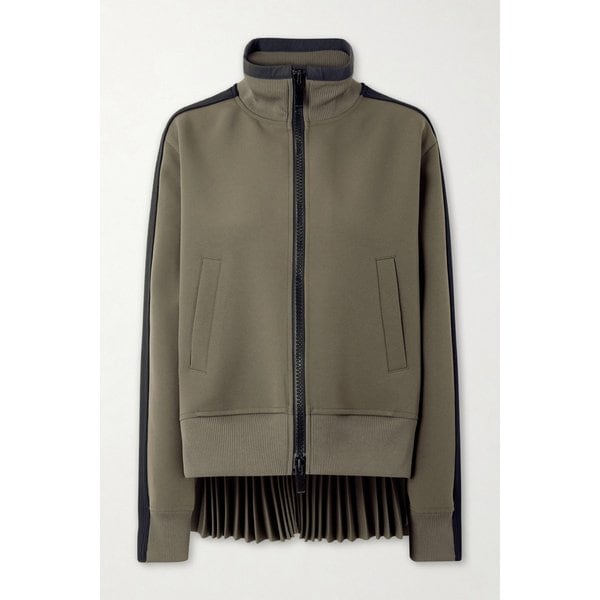 플리츠 테크 저지 블루종 재킷 46376663162984902