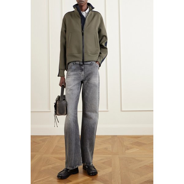 플리츠 테크 저지 블루종 재킷 46376663162984902