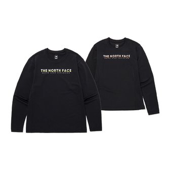 노스페이스 공용 OCEAN WAVE Ⅱ L/S R/TEE RNT7TP06A-BLK