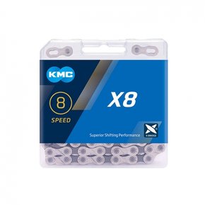 KMC X8 8단 MTB 로드 자전거 체인 시마노 스램 호환