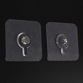 간편 부착식 다용도 걸이 1P 접착식후크 부착 고리 싱크대 행주 수건 걸이 조리도구정리