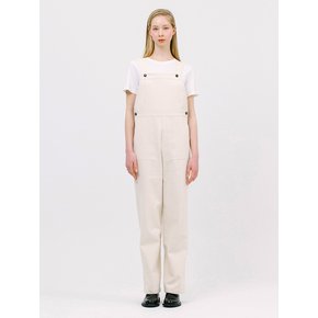 easy wide overalls_ecru