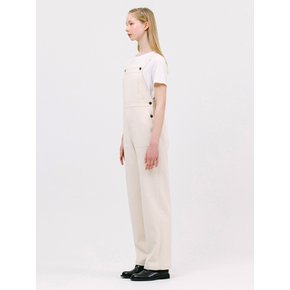 easy wide overalls_ecru