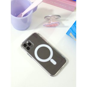 iPhone16시리즈입고[투명맥세이프]Clear Magsafe Jell-Hard Phonecase