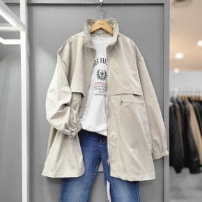 하이넥스트링 오버핏 하프점퍼 P2JP10
