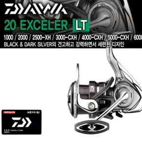 20 엑셀러 LT 3000-CXH 스피닝릴 5볼 EXCELER LT 5BB 보증카드 포함