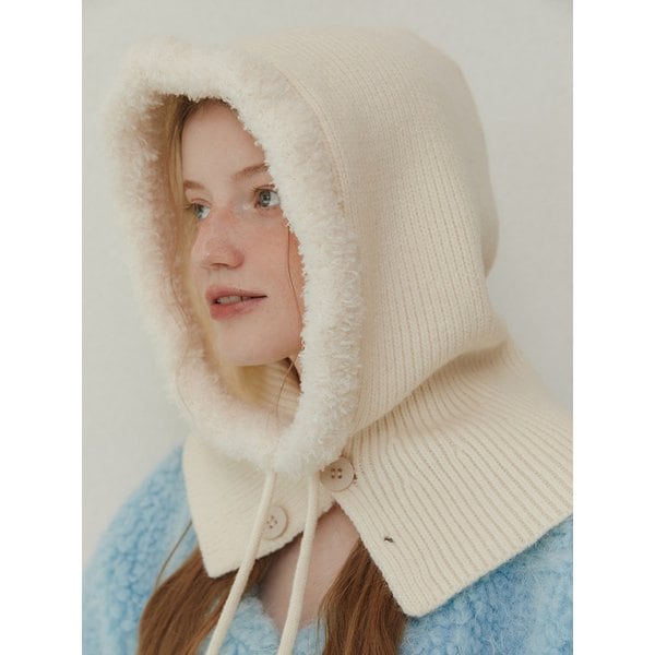 퍼 트리밍 후디 바라클라바 BA8028 4컬러