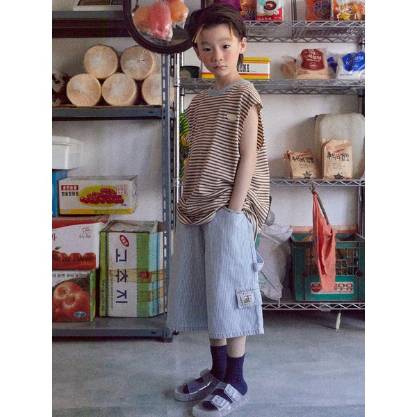 데님 ST 버뮤다 팬츠_1COLOR (S-JL)