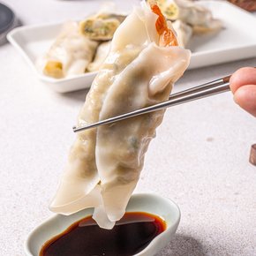 전주한옥만두 고소하고 담백한 수제 통새우 만두 450g